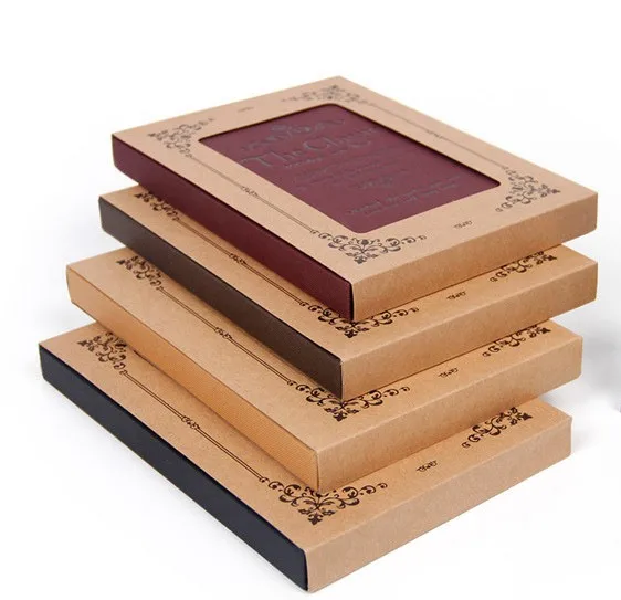 

Elegant Vintage cowhide fine lace hardcover notebook hardcover notebook