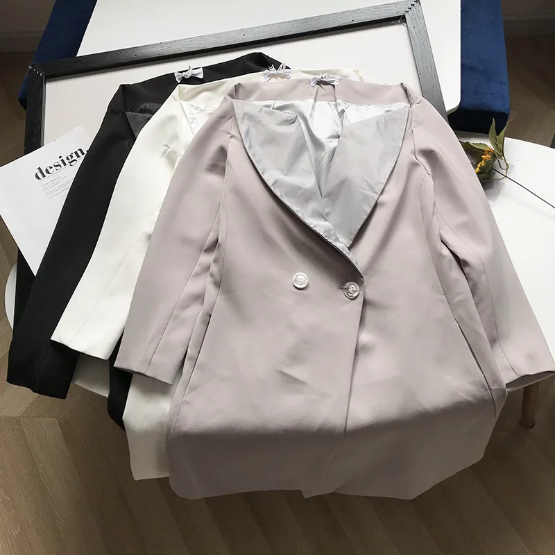 

1.2 2020 Spring Korean-style Elegant Versatile Suit Jacket Versatile Fashion New Style Casual Western Style 2.15