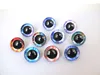 20pcs 12/14/16/18/20/25 mm 3D glitter eyes safety Puppet Toy Plush Toy Color Doll Eyes for amigurumi crochet stuffed animal 1