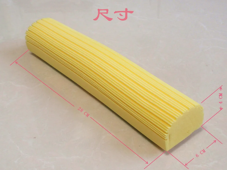 Art Net 27cm Water-Absorbing Collodion Cotton Head Mop Accessories PVA Fold Collodion Cotton Mop Head