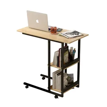 

Home Writing Simple Desktop Computer Desk Notebook computer desk bed learning with household folding mobile bedside table