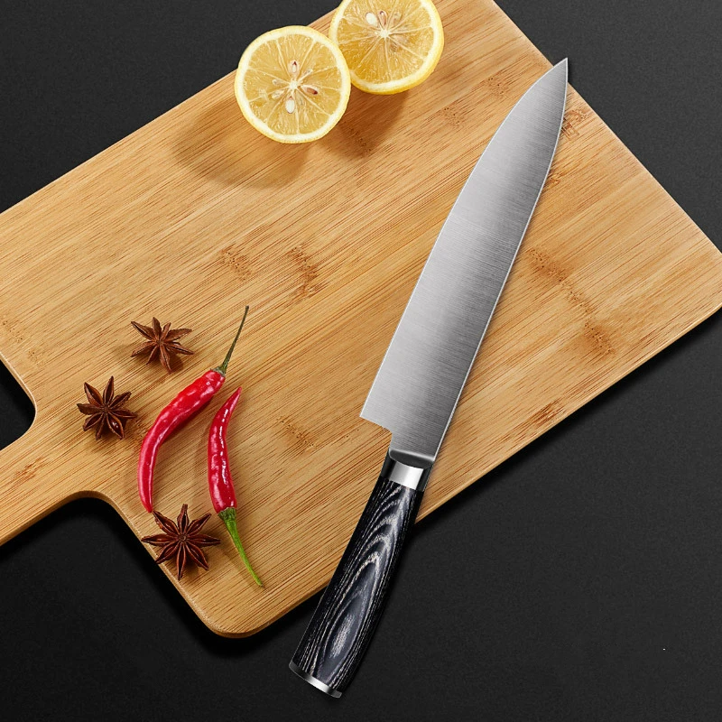 Stainless steel meat knife chef knife Germany 1.4116 steel exquisite kitchen knife