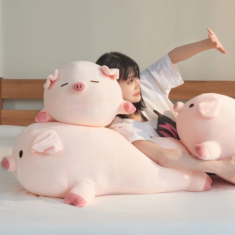 Kawaii Piggy Stuffed Toys Cute Pig Anime Plush Toys Soft Dolls Children's Toys Girl Pillow Hugs Birthday Christmas Toys Gift