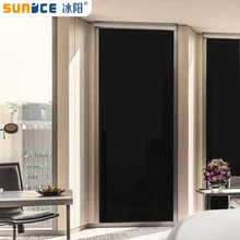 Черная затемненная стеклянная наклейка на окно, Солнцезащитная изоляционная пленка для спальни, балкона, стеклянная пленка на окно, бумага, анти-УФ 5% VLT