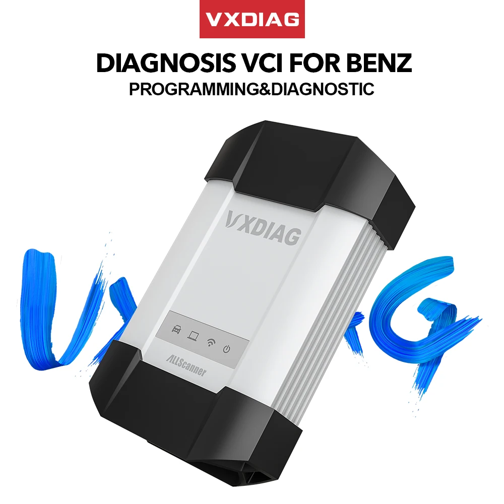 VXDIAG VCX C6 pour l'outil de Diagnostic professionnel de voiture de Benz se connectent mieux que la programmation de scanner de code de l'étoile C4 C5 wifi Obd2 de MB for w203 mercedes benz 2005-2020