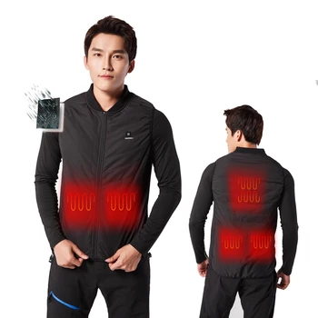 

Wholesale and retail factory sell high quality and low price men's heated vest for sports