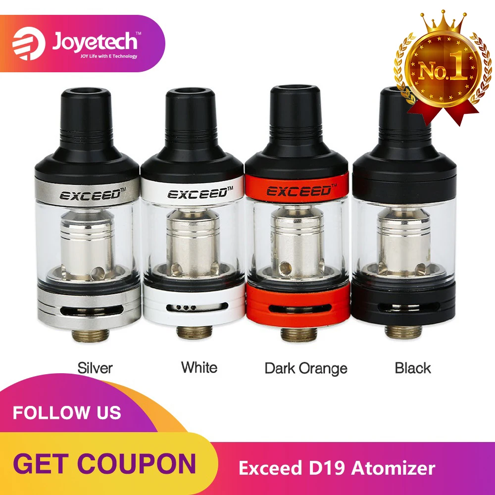 Joyetech Exceed D19 атомайзер 2 мл W/Новая серия EX катушка головки Топ заполнение дизайн