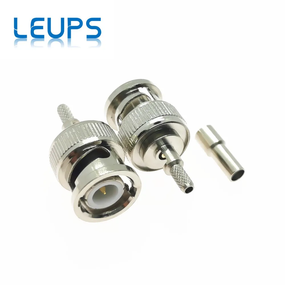 10 шт. штекер BNC Q9 обжимной кабель RG174 LMR100 RG316|connector crimp|connector plugconnector male |