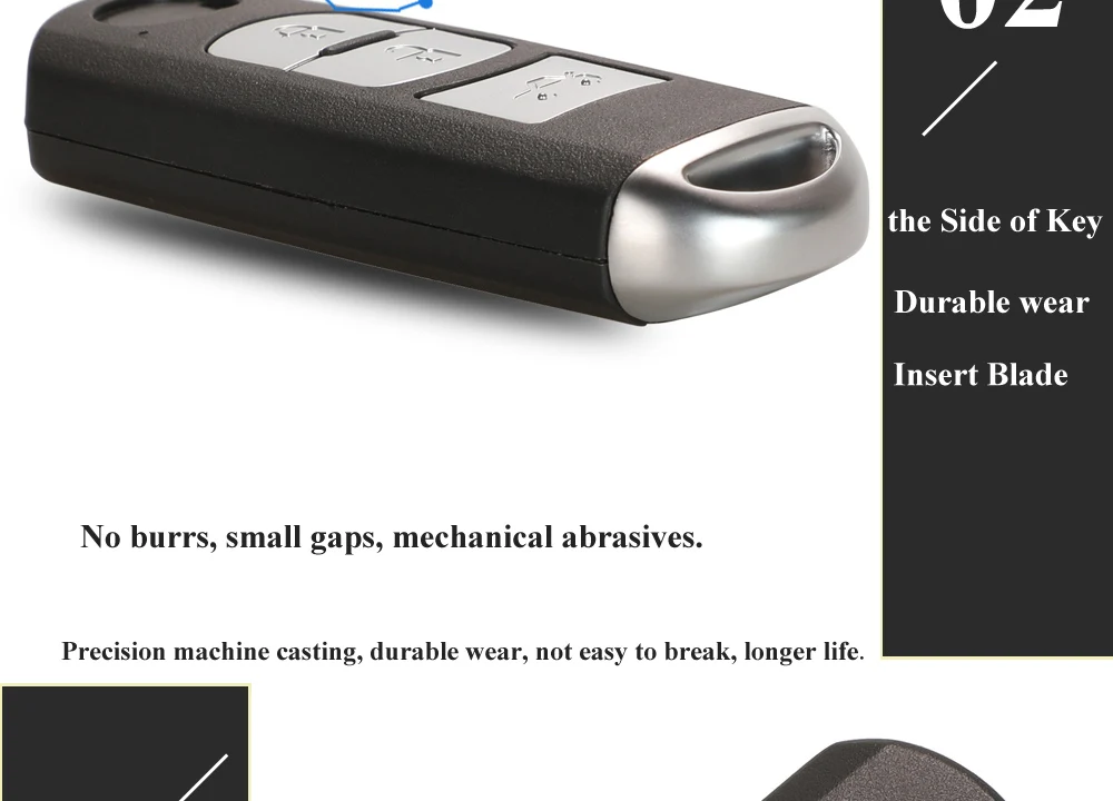 Keyforkess 5 pz SKE13D-01/02 SKE13E-01/02 originale fabbrica Smart Remote Key Fob 315/433MHz ID49 per Mazda 3 CX-5 2/3btn - Hd9f56a63d2574ed0b56d68e18a730866O