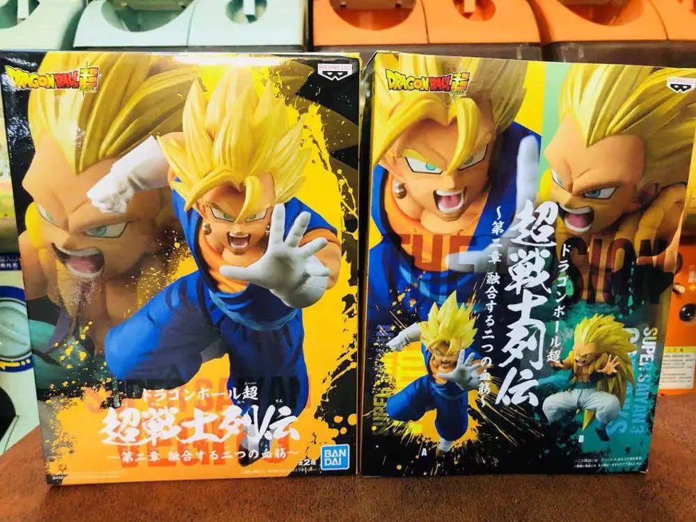 Японское аниме "Dragon Ball Super" оригинальная Banpresto Chousenshi Retsuden Ch.2 Коллекционная Фигурка-Супер SAIYAN VEGITO Vegetto