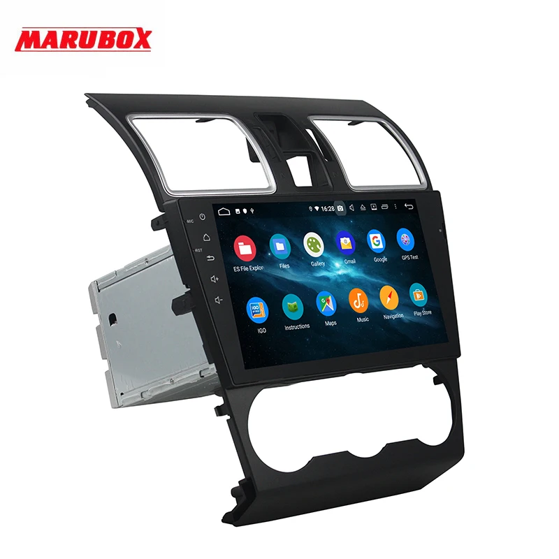 Best Marubox KD9208 DSP, 64 GB Head Unit for Subaru XV 2015, Car Multimedia Player, Android 9.0, 9" IPS Screen 1