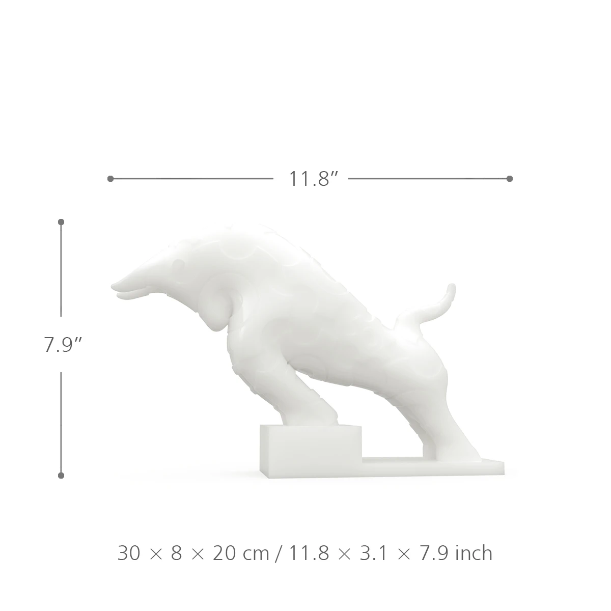 Статуя быка мощная 3D печатная скульптура статуя животного домашний декор художественная коллекция для гостиной Кабинета украшения спальни