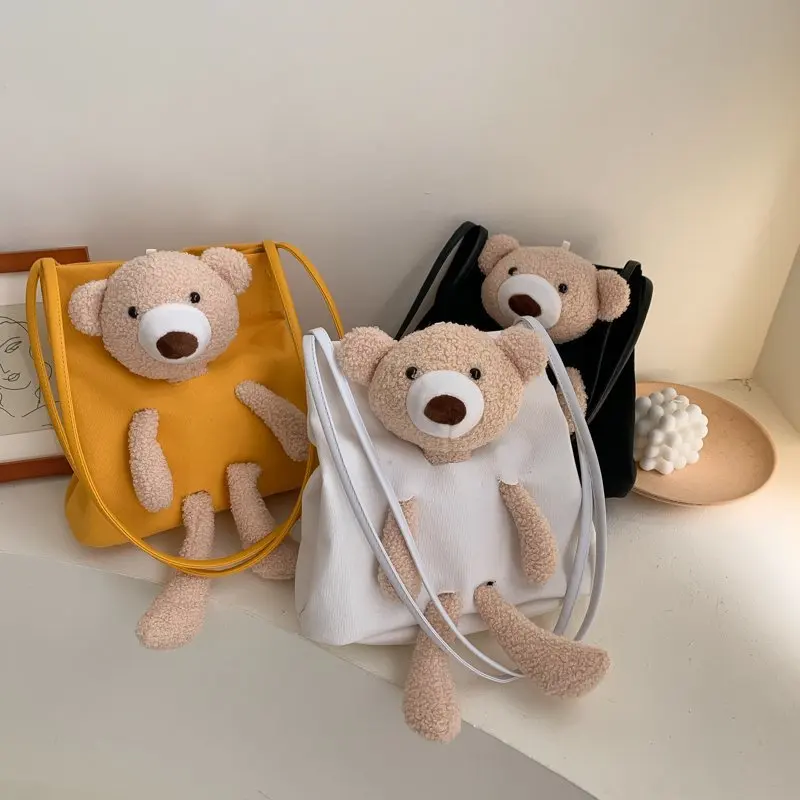 Womens Handbag Bear Totes, Cute Tote Bags Women