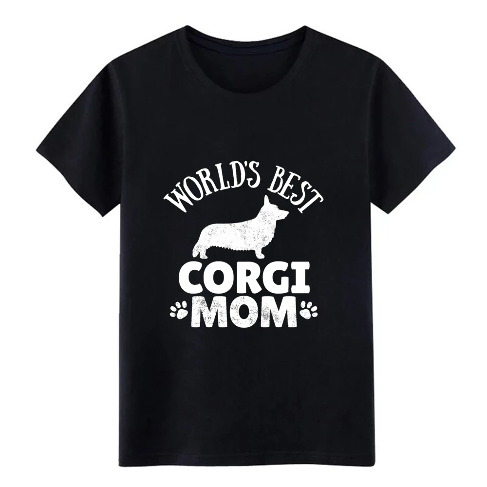 buy Corgi Dog Owner Welsh Corgi Dog Mom Gift Idea T Shirt Custom Cotton Crew Neck Novelty Graphic Funny Summer Style Leisure Shirt
