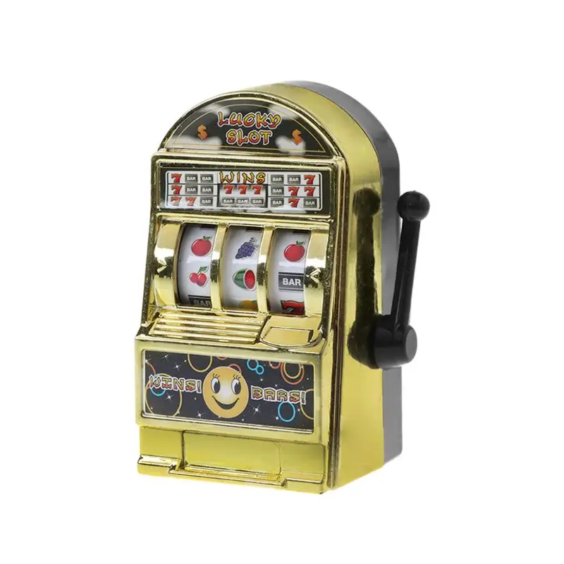 

1pc Lucky Jackpot Mini Fruit Slot Machine Fun Birthday Gift Kids Educational Toy