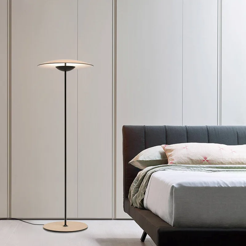 

Creative Minimalist Modern Living Room Floor Lamp American Art Bedside LED Bedroom Designer Model Room Decorative Floor Lamp