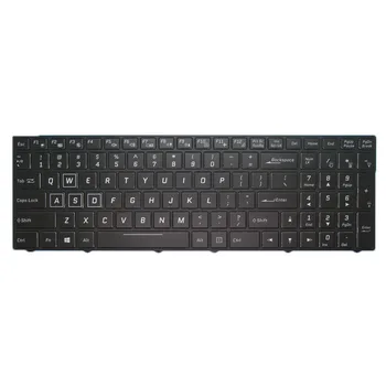 

Laptop Backlit US JP Keyboard For Pcspecialist N850EP6 English Japanese JA black with frame New