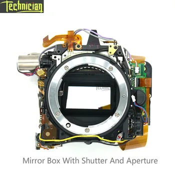 

D750 Mirror Box With Shutter Aperture And Reflector Reflective Mirror Box Glass Driving Motor Camera Replacement Parts For Nikon