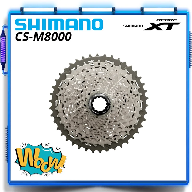 SHIMANO DEORE XT CS M8000 11 Скорость HYPERGLIDE MTB Кассета звездочки CS-M8000 42 46T s 11v | Спорт и