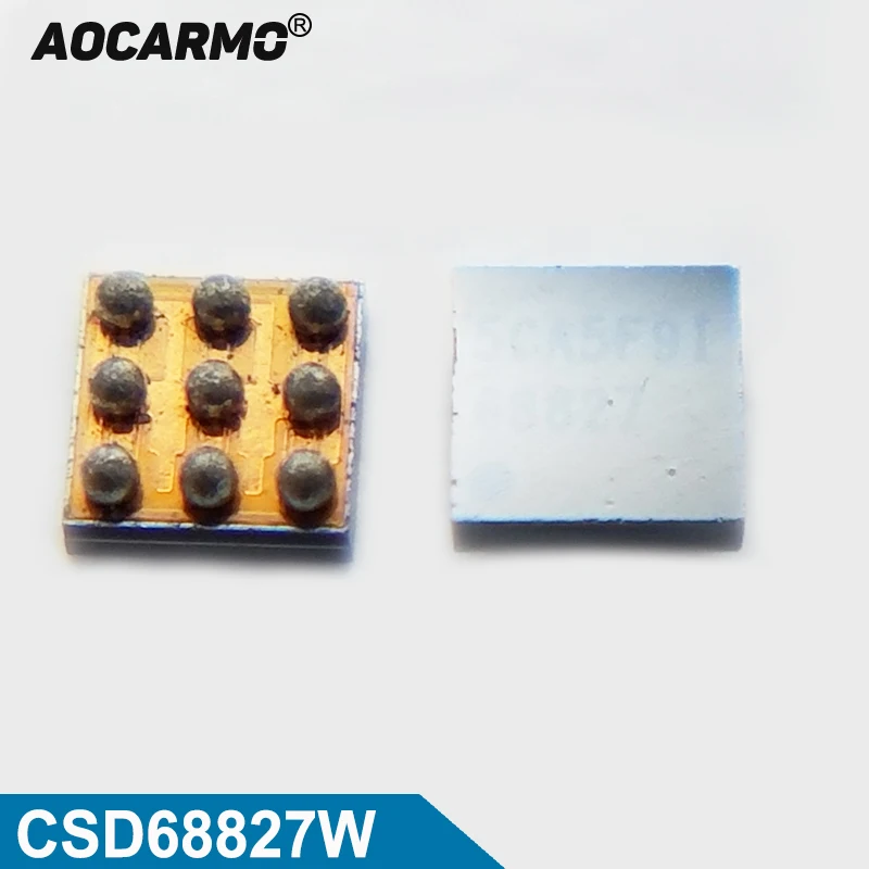 Aocarmo Q2300 68827 CSD68827W for iPhone 6S &amp Plus 6SP USB charger IC charging chip 9 pins | Мобильные телефоны и