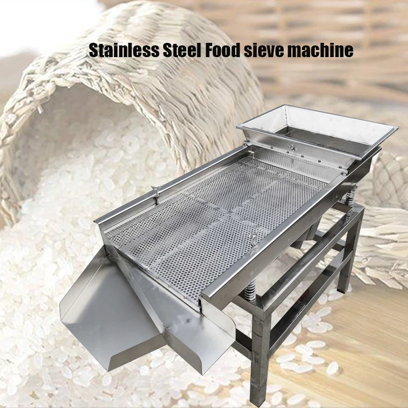 

Vibration Screening Machine Large Vibration Sorting Machine Plastic Particle Sorting Screen Stainless Steel Separation Equipment