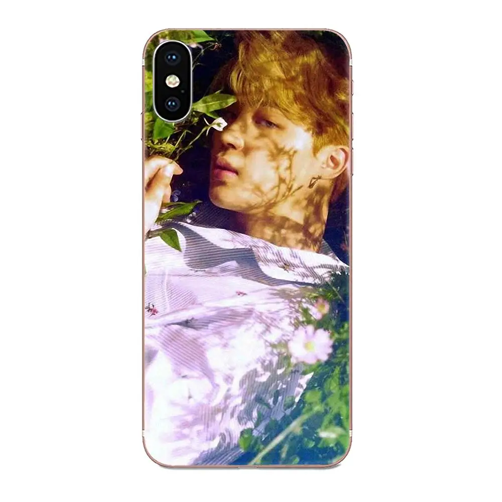 Jimin красивая мода для samsung Galaxy Note 5 8 9 S3 S4 S5 S6 S7 S8 S9 S10 5G mini Edge Plus Lite Skin Hybrid