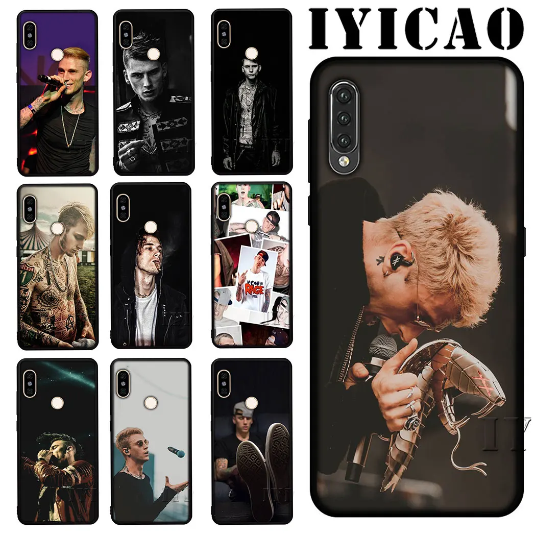 IYICAO машина пистолет Келли MGK мягкий силиконовый телефон для Redmi 4A 4X 5A 6A 5 6 Plus 7 S2 Note