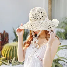 Женский Большой соломенная шляпа от солнца Кепки s складная сетчатая дорожная сумка для отдыха купол Прохладный Кепки открытый Повседневное пляжная Солнцезащитная шляпы сомбреро mujer