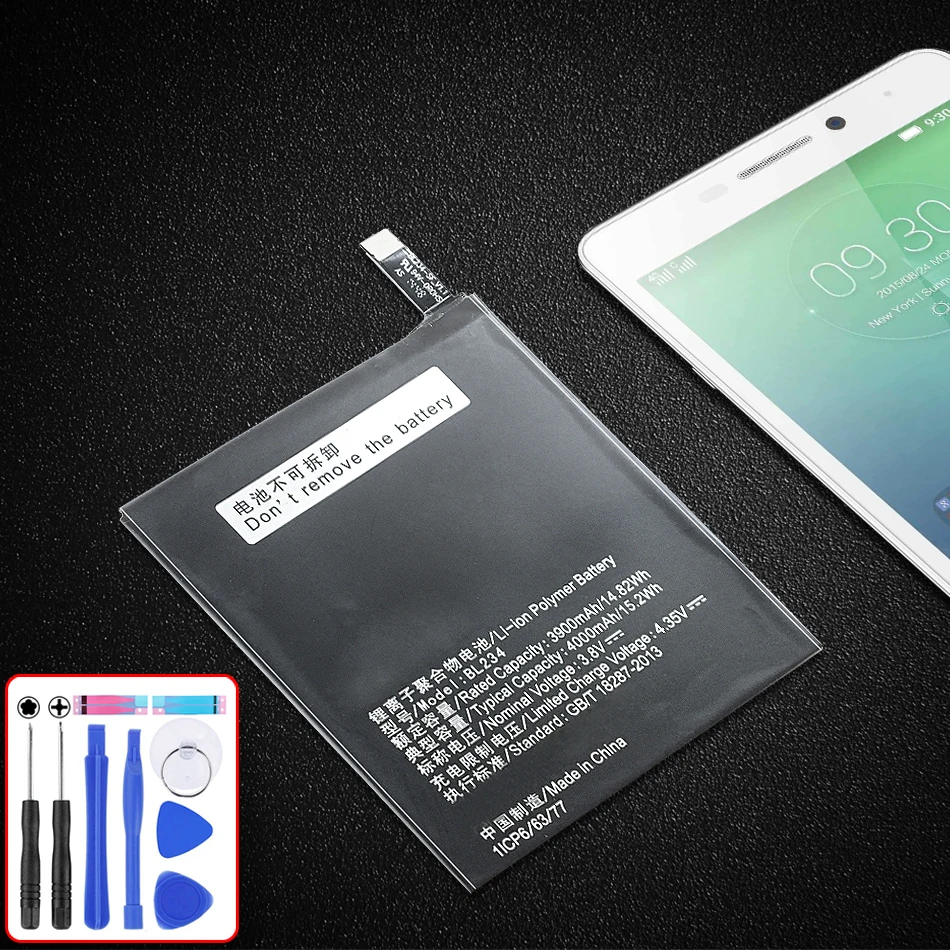 Батарея BL234 для Lenovo A500 Vibe P1M P1MA440 P70t P70T P70-T P70A P70-A 4000 мА/ч запасная батарея | Мобильные
