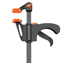 

DIY Carpentry Hard Grip Quick Ratchet F Clamp Clip Hand 2/4/5/10pcs Hand Vise 4 Inch