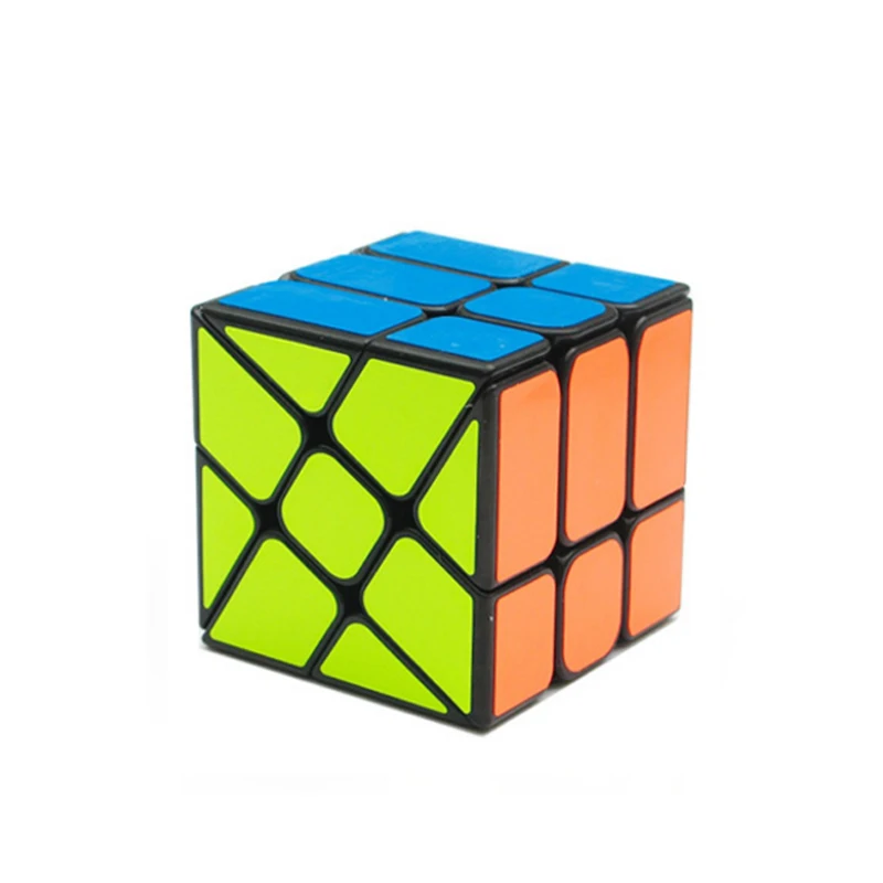 Бесконечность Cubo странная форма Magic Cubo 5,7 см скорость для магического кубика головоломка Neo Cubo Magico наклейка для детей обучающая игрушка - Color: Colorful