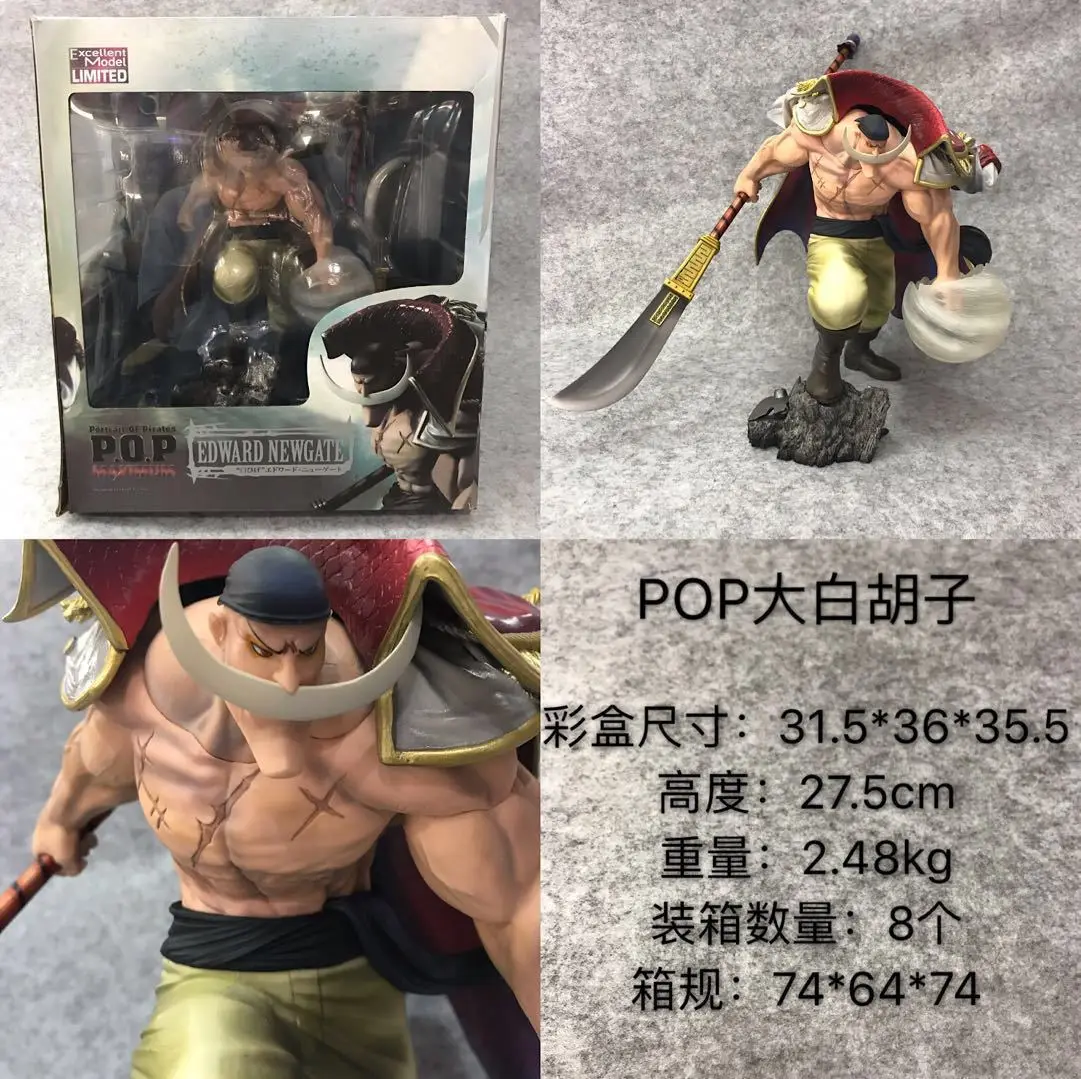 Wolf Anime One Piece Pop Luffy Rubber Fire Fists Punch Gun Fighting Version Boxed Model Garage Kit