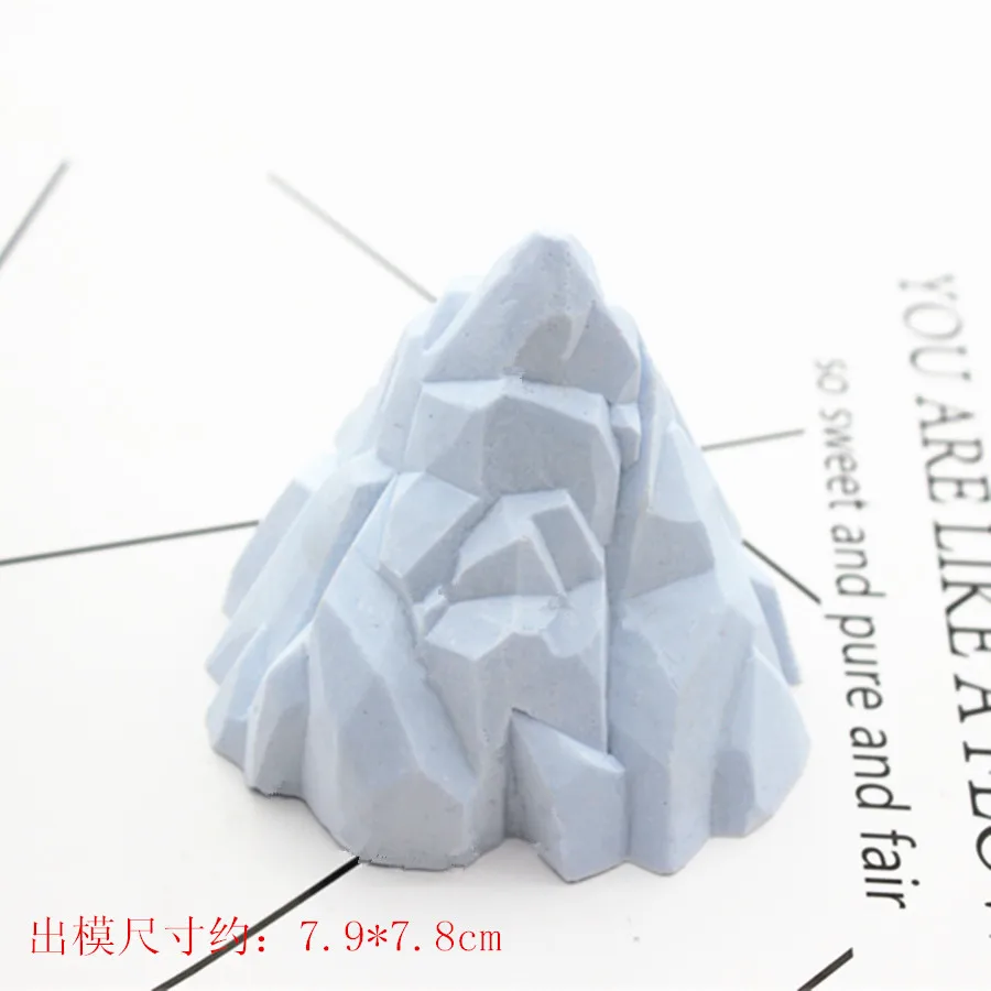 

Iceberg Aromatherapy Gypsum Candle Mould 3d Silicone Candle Making Mold