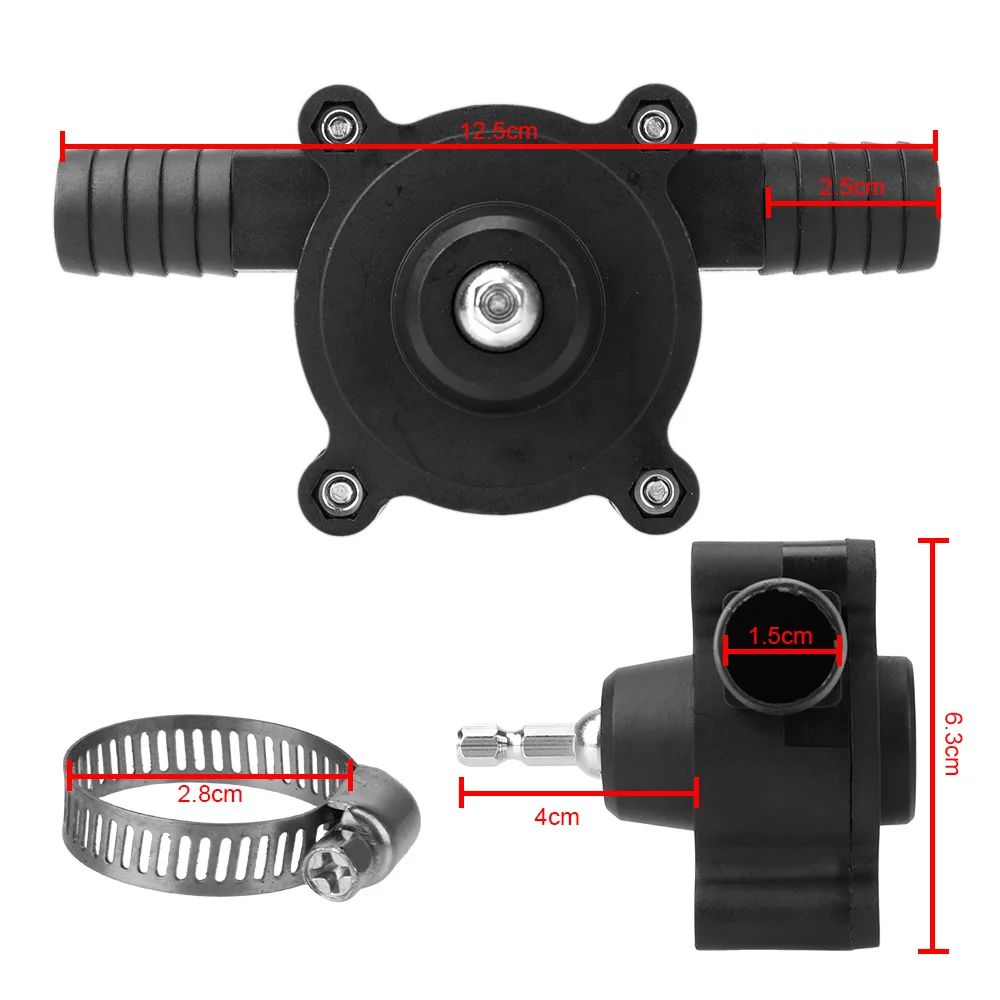 niceyard mini resistente mão broca elétrica bomba de água sem energia necessária casa jardim bombas centrífugas