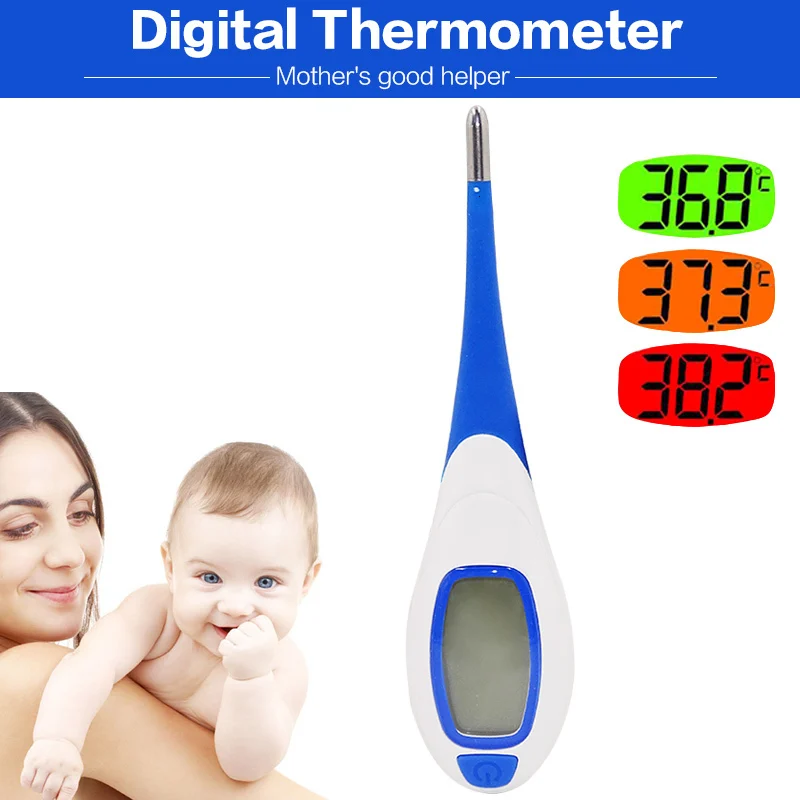 1 шт. Детский/взрослый электронный цифровой ЖК термометр инструменты дети ребенок для измерения температуры тела инструменты измерения