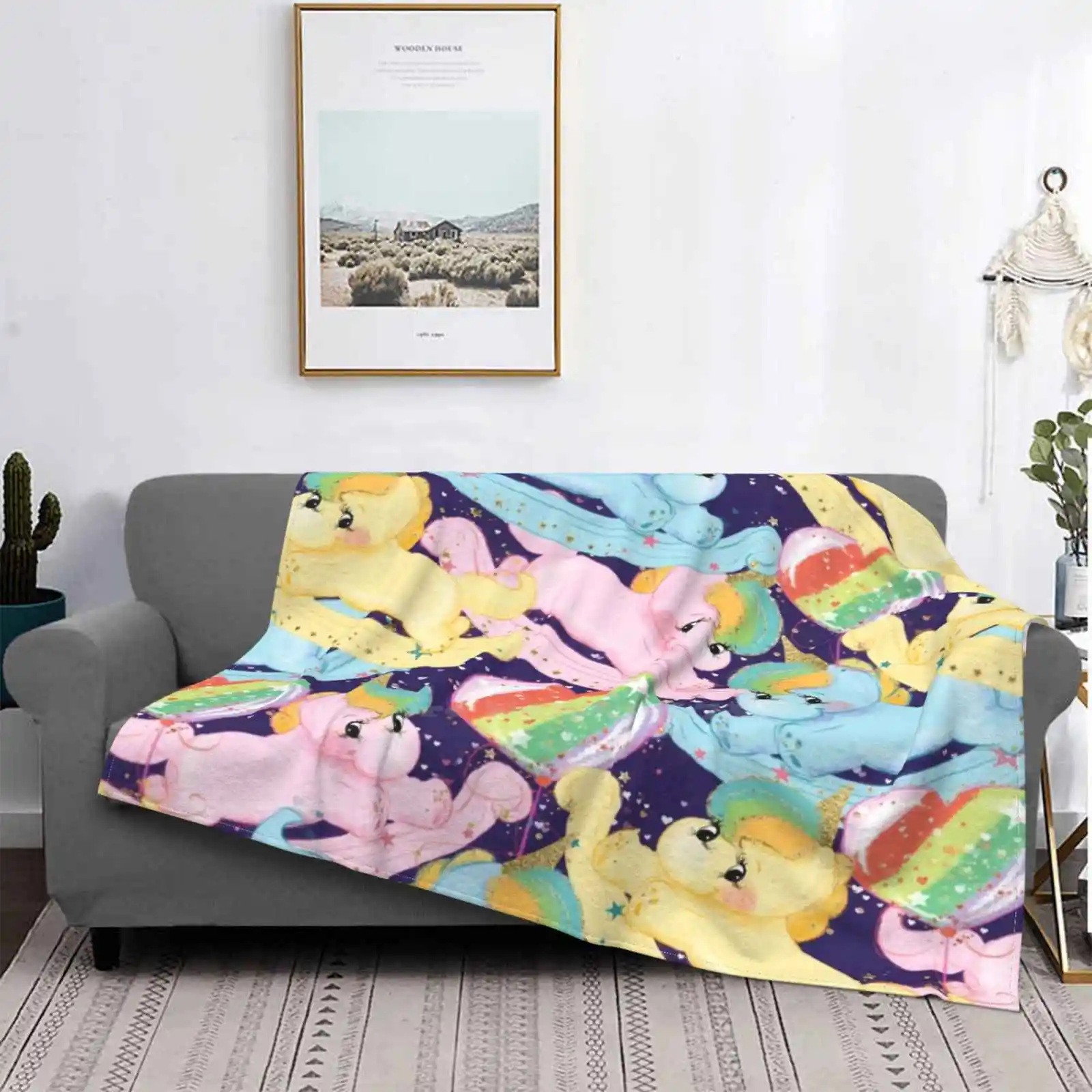 Unicorno Cavallo A Dondolo Super Caldo Coperte Morbide Gettare Su Divano/Letto/Viaggio Monoceros Unicorno Cose Unicorno Tazza Unicorno