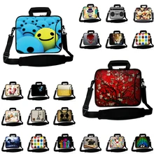 Застежек-молний Портативный ноутбука 10, 12, 13, 14, 15, 17 13," плечевой ремень для ноутбука Портфели курьерские Сумки из натуральной кожи чехол Chromebook чехол