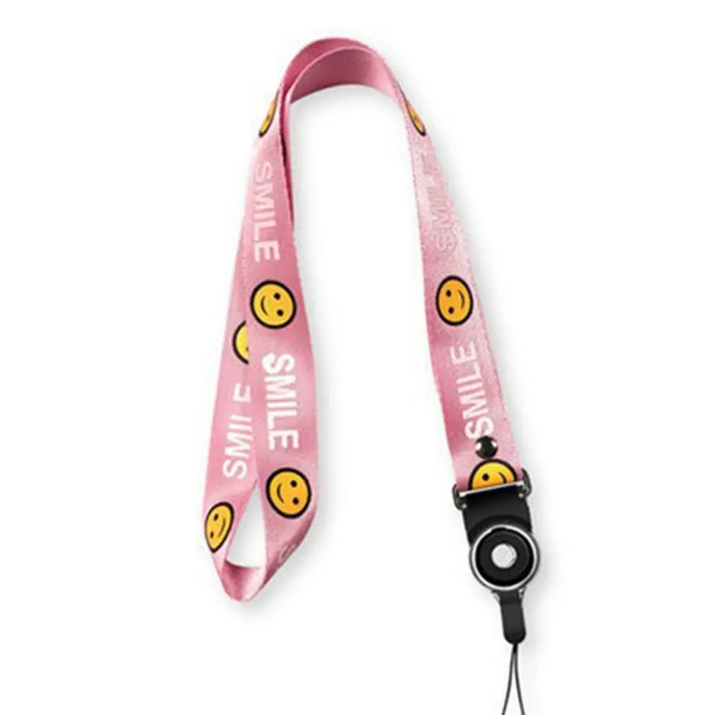 

Cute Mobile Phone Lanyard Phone Straps Neck Hanging Rope Card ID Badge Holder Chain Keychain Charm Cords