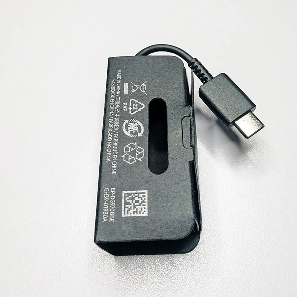Type-C Cable Only Samsung адаптивный Galaxy S10 быстрое зарядное устройство USB быстрый адаптер 100 см Тип C кабель для Galaxy A30 A70 S8 S9 Plus Note 8 9 - Тип штекера: Type-C Cable Only