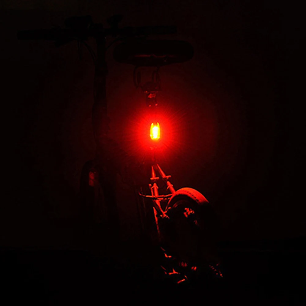 2 Pcs LED Bicycle Safety Light Night Running Visibility ABS Electronic Components for Cyclists Walkers Jogger Bike Lights | Спорт и