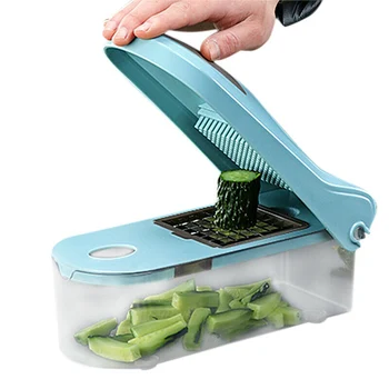 

8 In 1 Multi-functional Manual Onion Chopper Vegetable Slicer Household Tool JA55