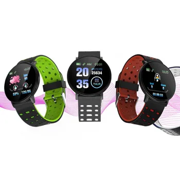 

New 119 Plus Smart Watch Men Ms Sleep Tracker IP67 Waterproof Message Call Reminder Smart Bracelet Sports SmartWatch Vs 116 Plus