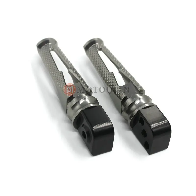 titanium Для Honda CBR954 RR 2002 2003 CBR 1000 RR 2004- задняя подножка подножки педали отдыха пассажирские аксессуары для мотоциклов - Цвет: titanium