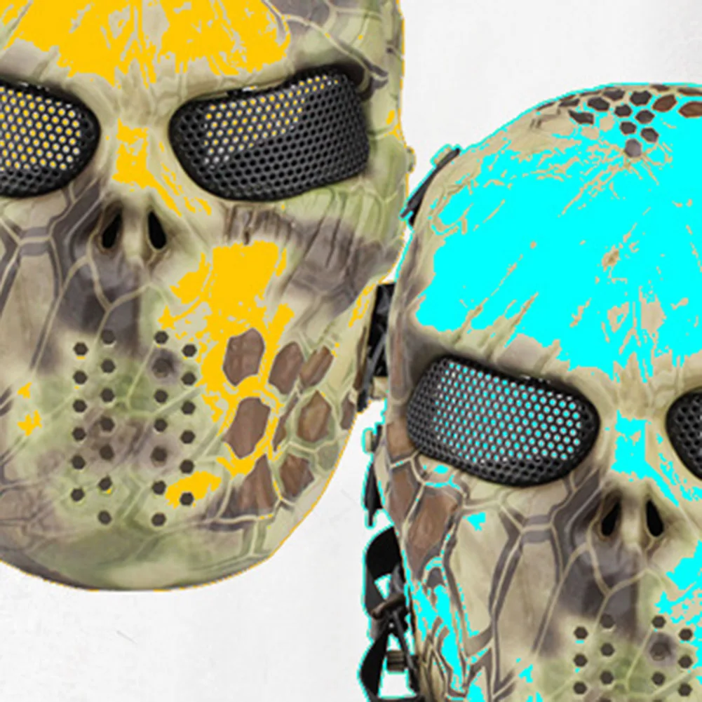 

Motorcycle Goggles Mask for Men and Women Windproof Full-Face Protection Mask Airsoft Bicycle Riding Cool Mask Outdoor