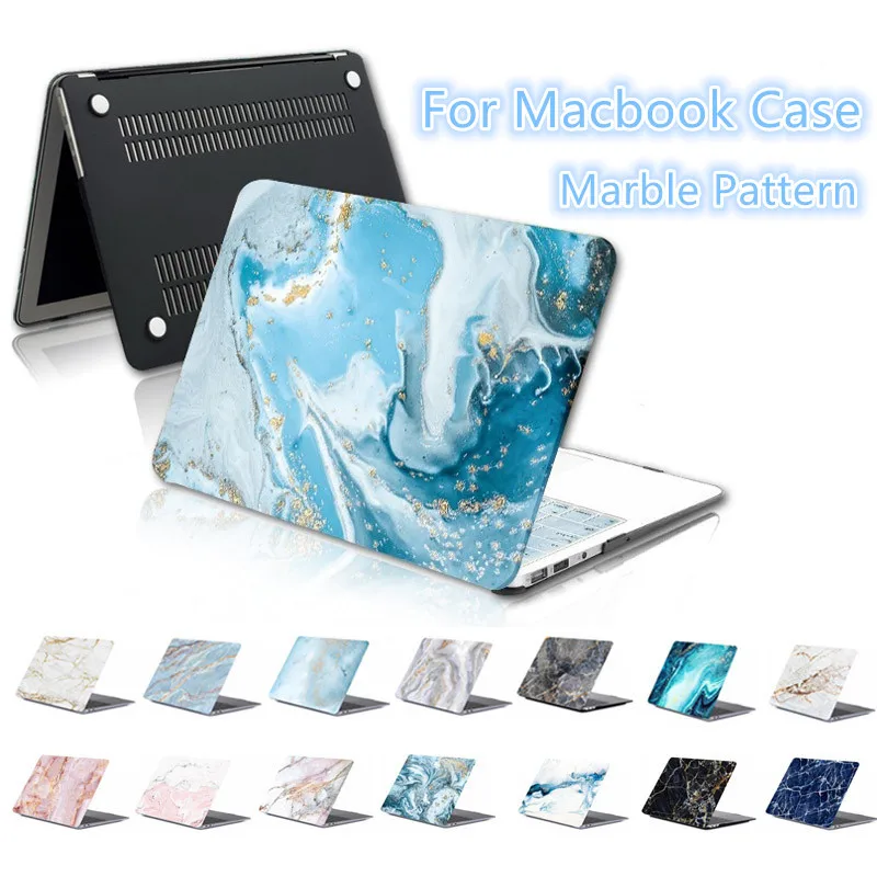 Мраморный чехол для ноутбука Apple MacBook Pro Air Retina 12 13 15 4 3 11 6 дюймов защитный