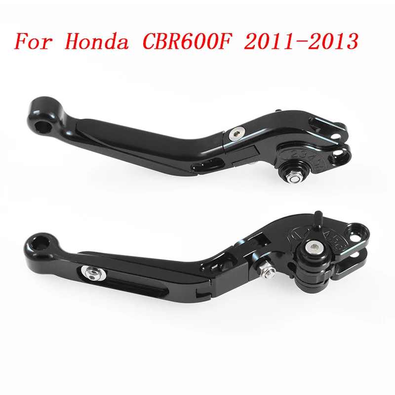 

Motorcycle aluminum Accessories Folding Extendable Brake Clutch Levers For Honda CBR600F 2011-2013