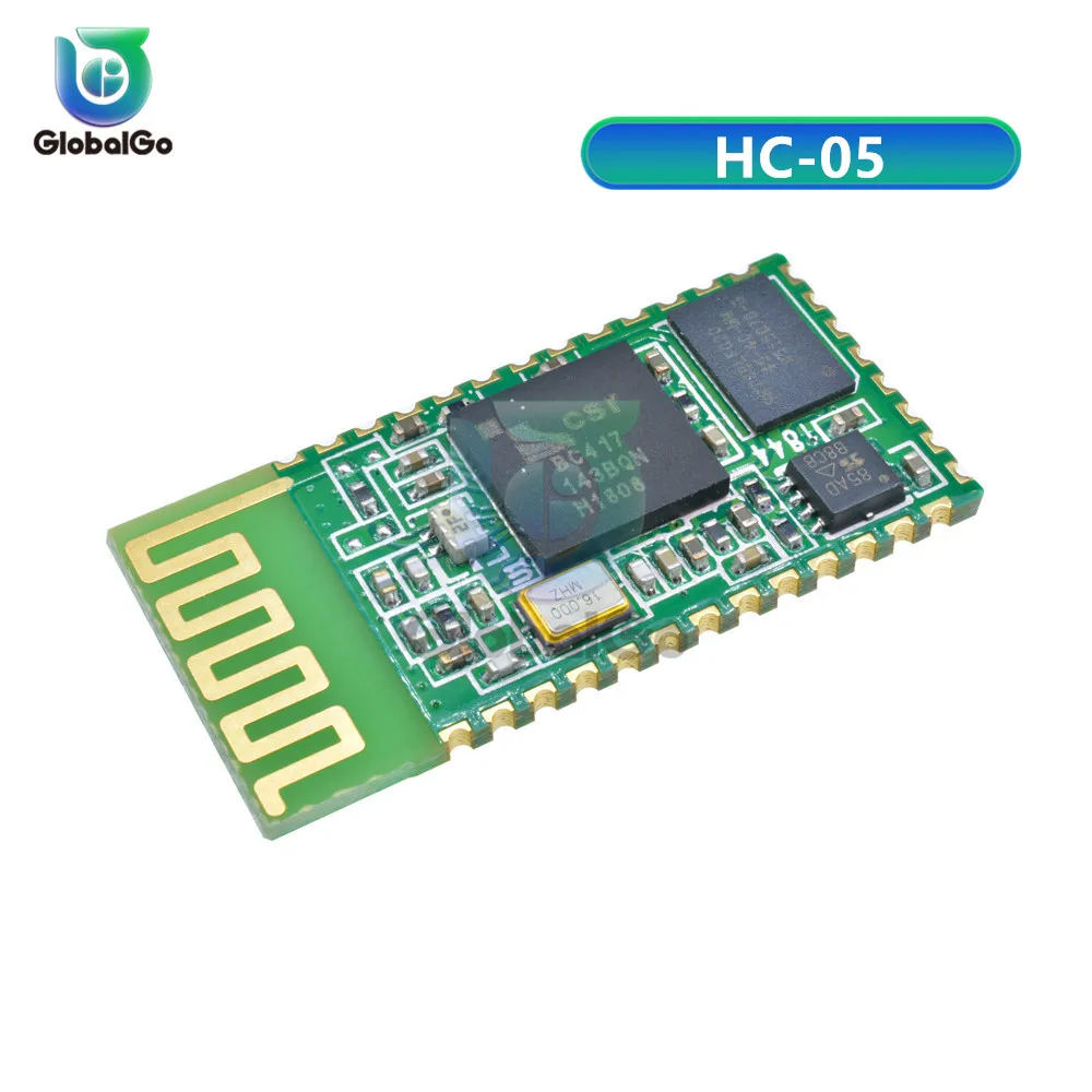 HC-06 HC 06 HC 05 радиочастотный беспроводной приемопередатчик bluetooth, подчиненный модуль RS232 ttl в UART конвертер и адаптер - Цвет: HC-05