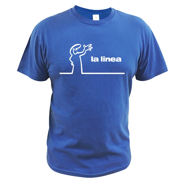 Great Space Coaster T Shirt Balum La Linea Funny Graphic Tshirt 100% Cotton Comfortable Premium Camisetas Blue 3