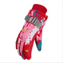 Дикие зимние женские мужские лыжные перчатки Сноуборд перчатки Снегоход Мотоцикл езда зимние перчатки ветрозащитный водонепроницаемый для снега перчатки