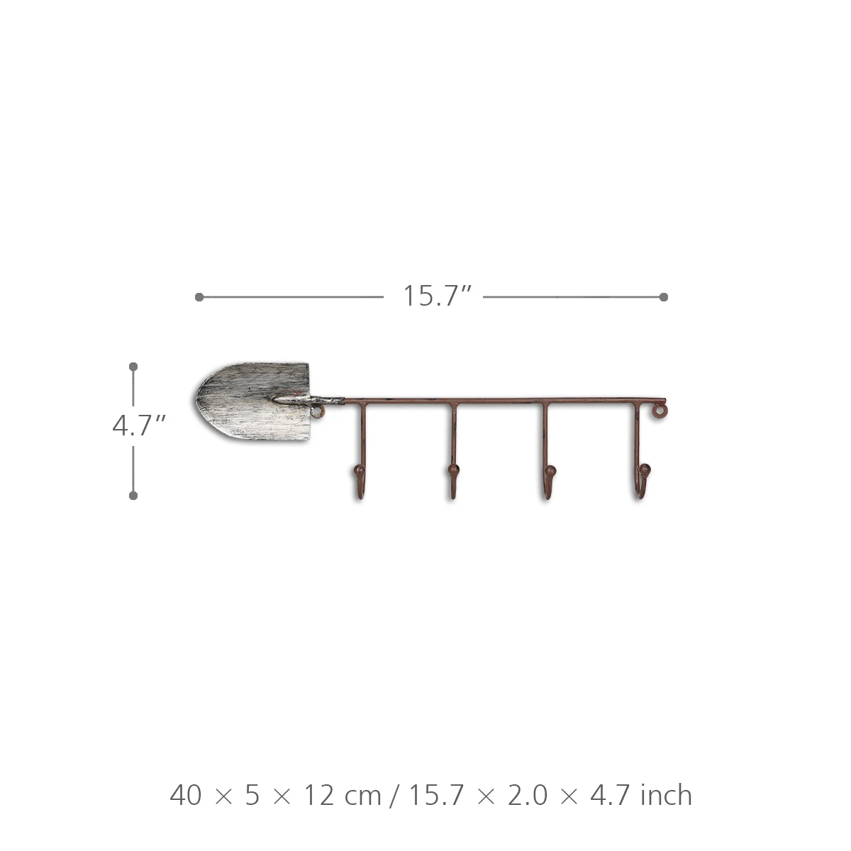 Art Hook Iron Key Holder Cat Wall Hanger Hook Home Decor 4 Hooks for Coats Bags Wall Mount Clothes Holder
